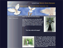 Tablet Screenshot of lonestardoves.com